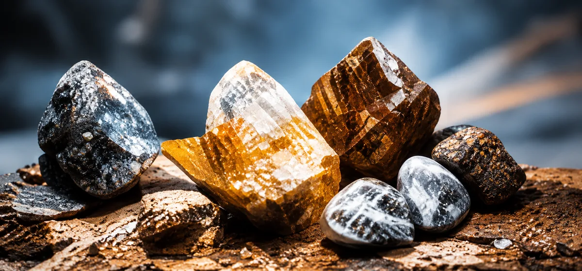 Mineral and material samples